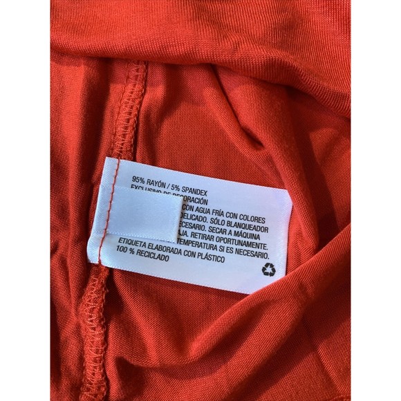 Women's Ava & Viv Plus Size Long Sleeve Knit Top Red top, Size X top, NEW, 1020 - Picture 11 of 11